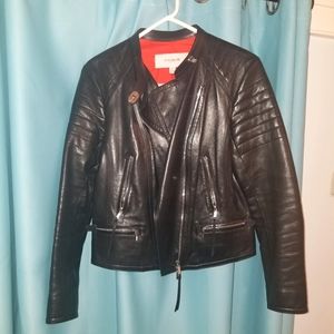 Coach leather jacket